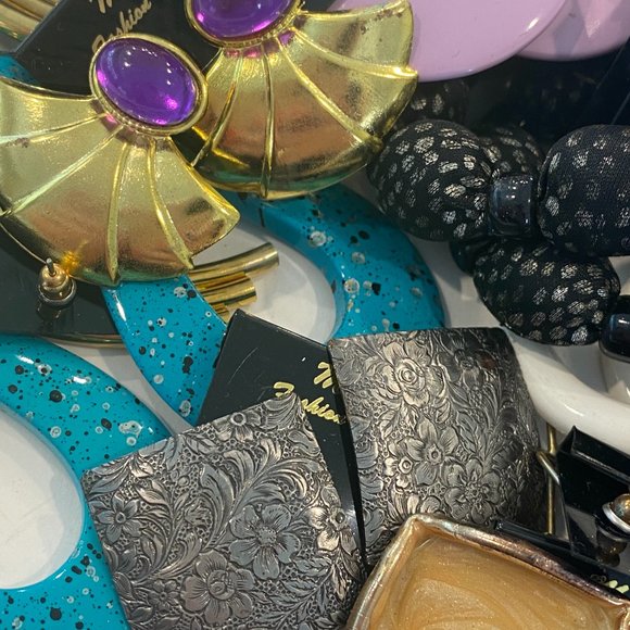 Huge lot of 80s earrings - 50pr deadstock Morrey Earrings - Grab bag mystery - Picture 4 of 6